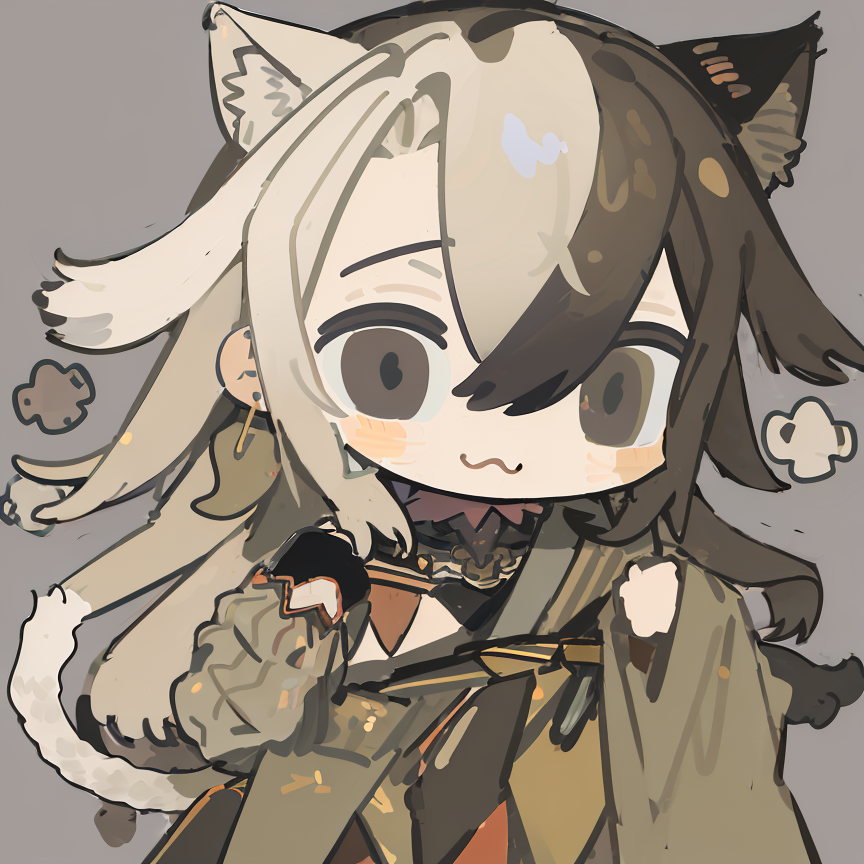 06767-3948797176-best quality,masterpiece,1boy,chibi,ashiya douman _(fate_),  solo,black eyes,cat ears,cat tail,simple background, ,.png